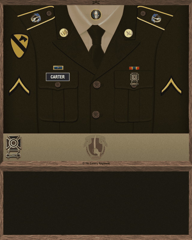 Daniel James Carter uniform