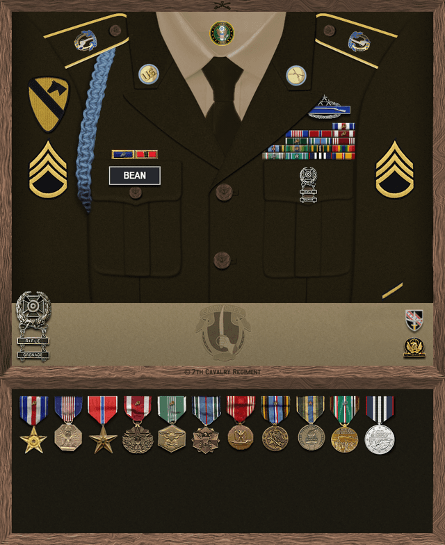 Percy Bean uniform
