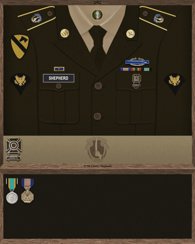 Shane Shepherd uniform