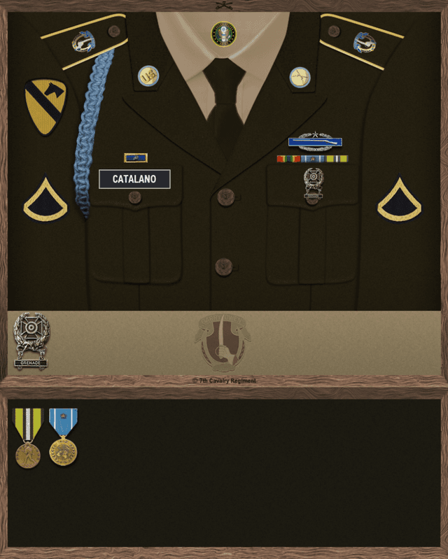 Robert Catalano uniform