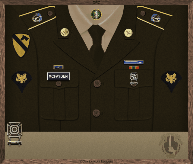 Cody McFayden uniform