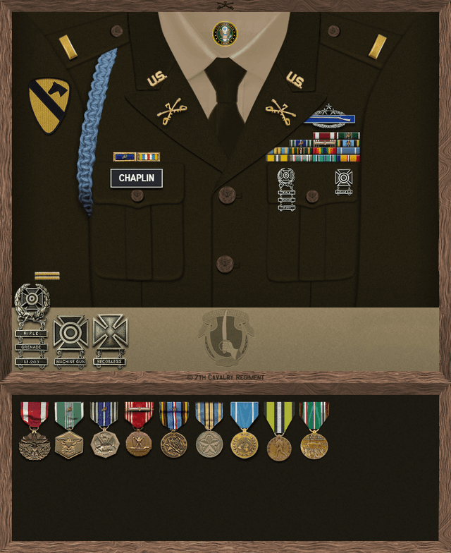 Josh Chaplin uniform