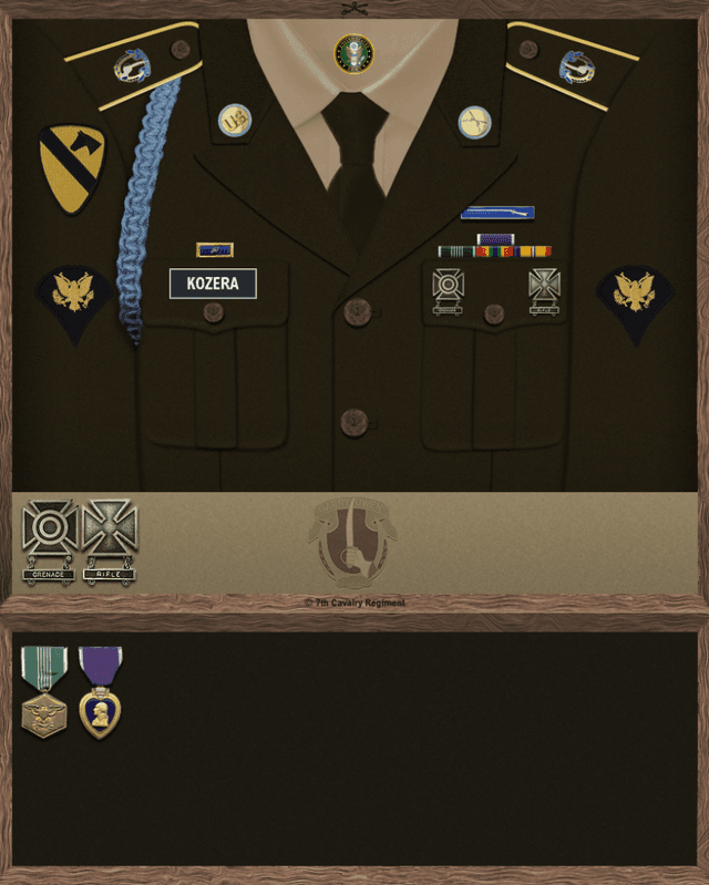 Amadeus Kozera uniform