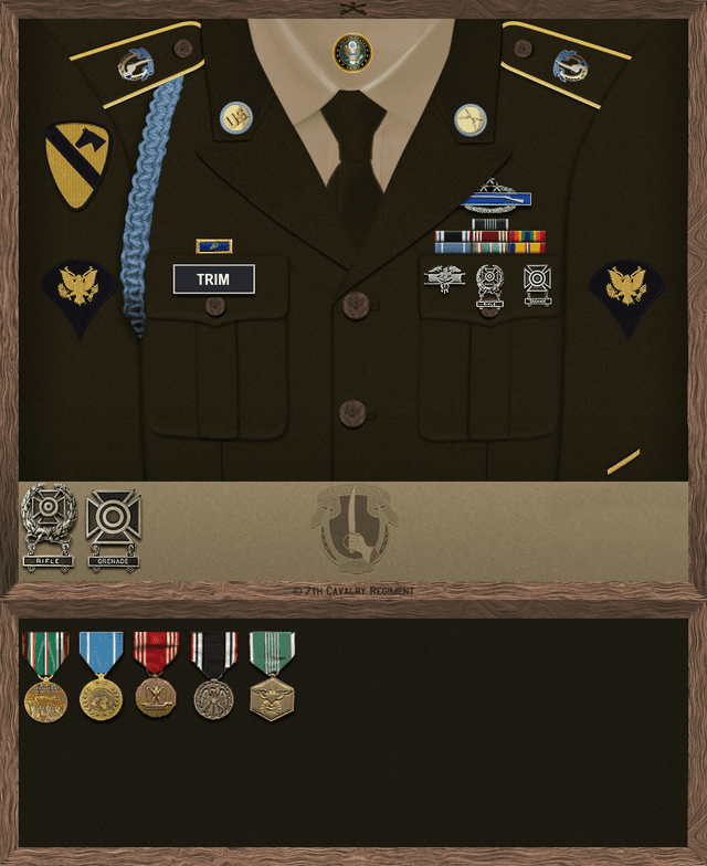 Dusty Trim uniform