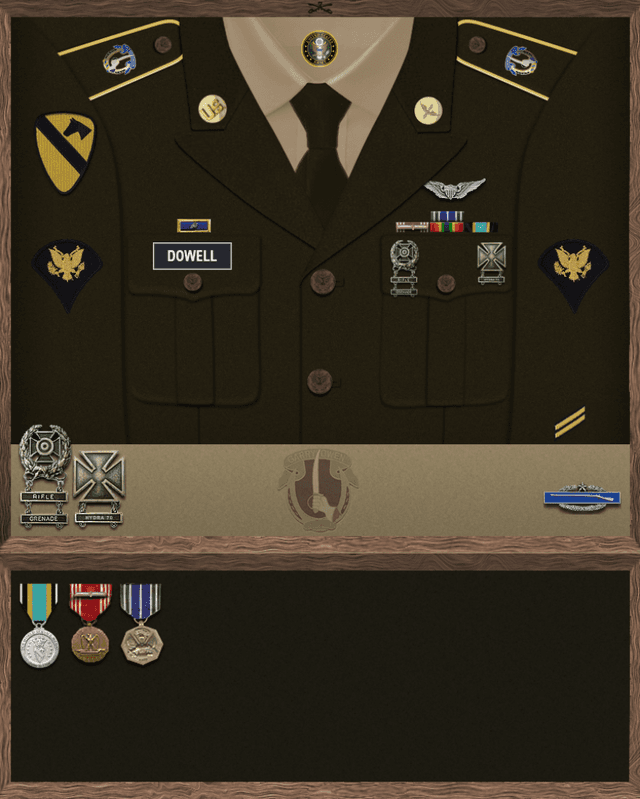 Trent Dowell uniform