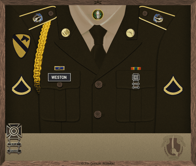 John Weston uniform