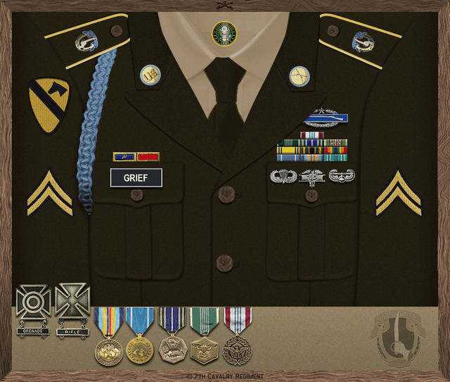 Aldrich Grief uniform
