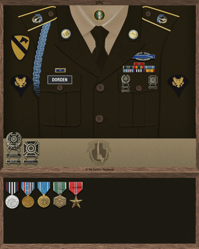 Bartholomew Dorden uniform
