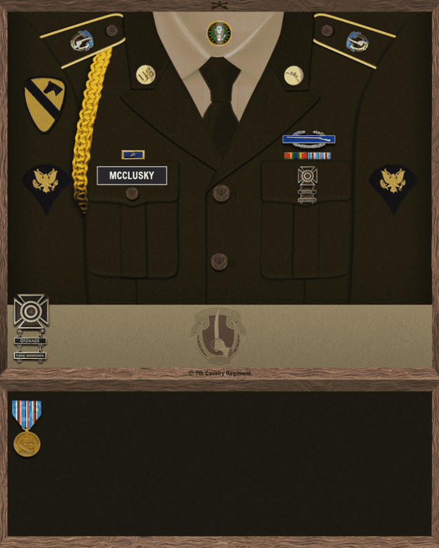 Joe McClusky uniform