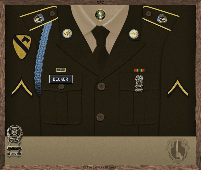 Peter Becker uniform