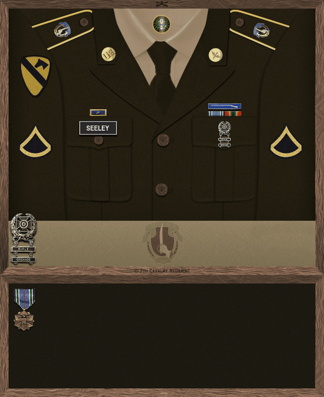 Harvey Seeley uniform
