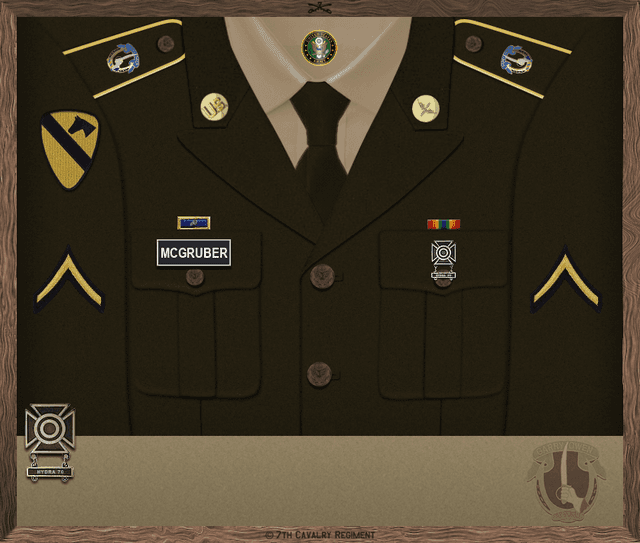 John McGruber uniform