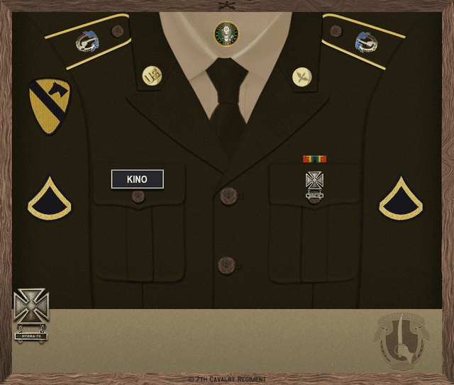 Justin Kino uniform