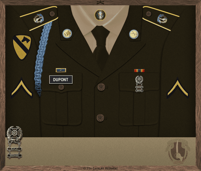 William Dupont uniform