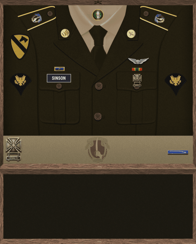 Beau Sinson uniform