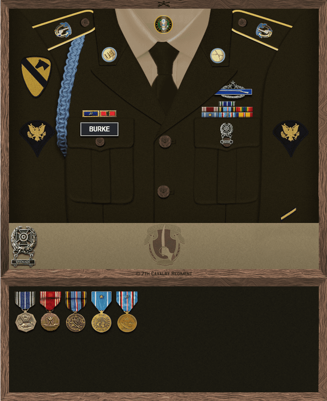 Bill Burke uniform