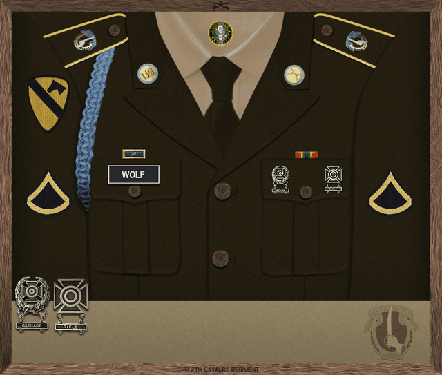 Cae Wolf uniform