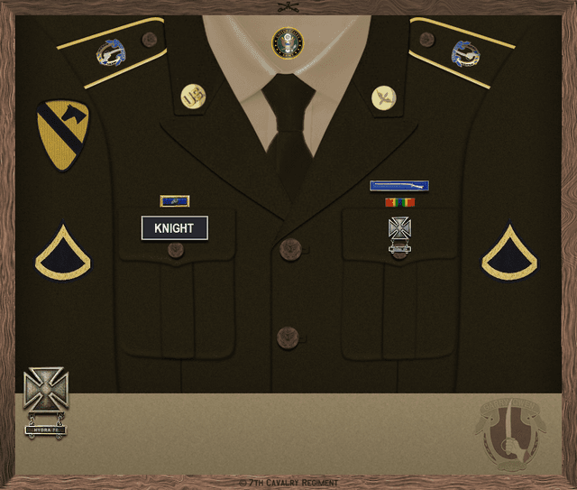 Allan Larsen Knight uniform