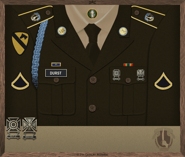 Donald Durst uniform