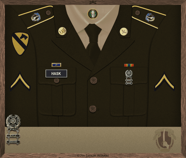 Jay Hask uniform