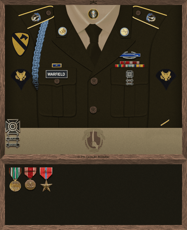 Tavin Warfield uniform