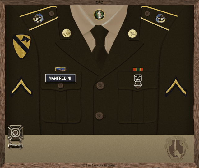 Logan Manfredini uniform