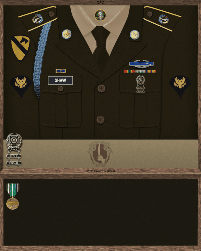 Jackson Walker Shaw uniform
