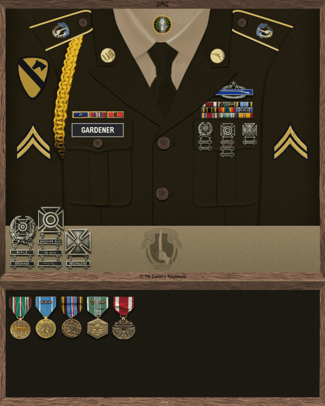 John Gardener uniform