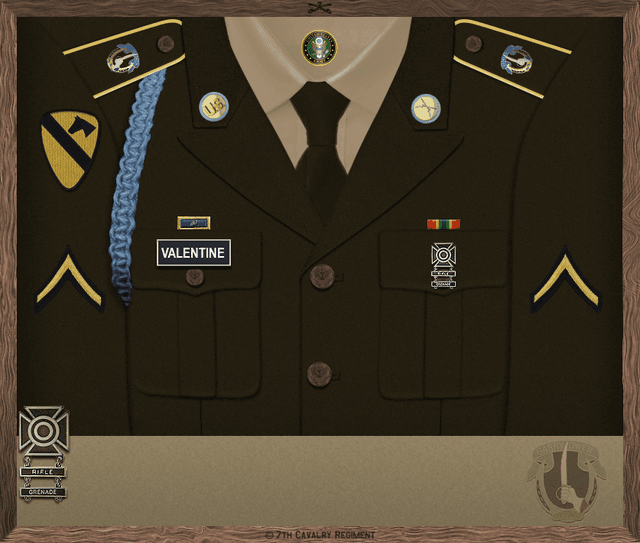 Stephen Valentine uniform
