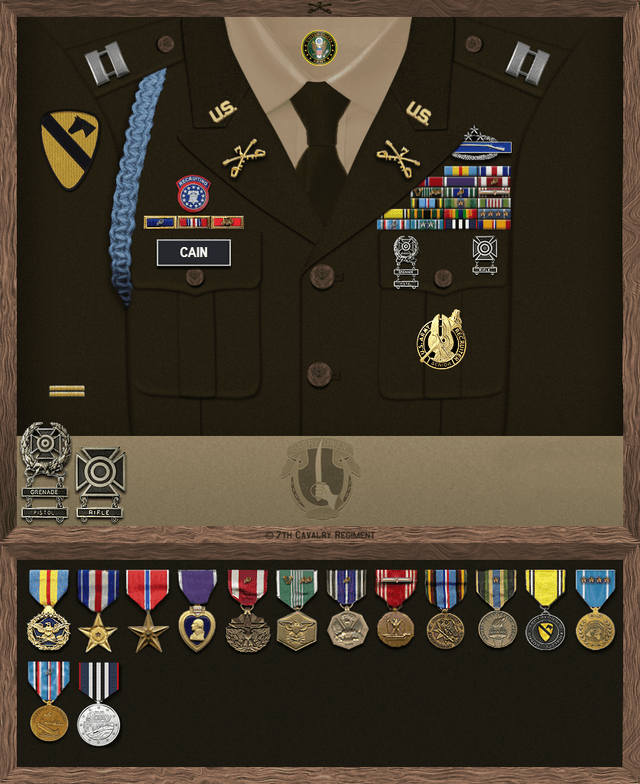 James Cain uniform