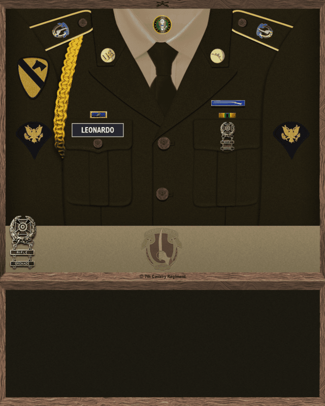 Eugene Leonardo uniform
