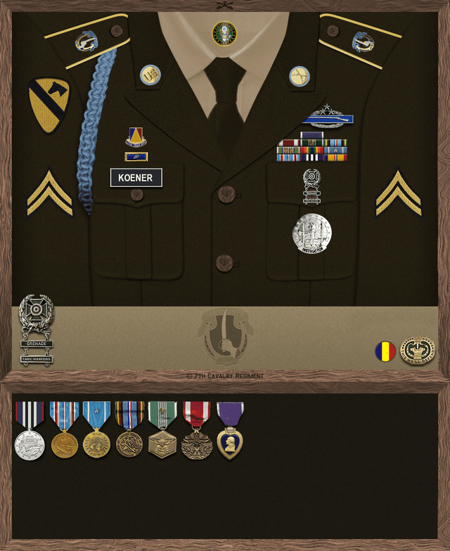 Kyle Koener uniform
