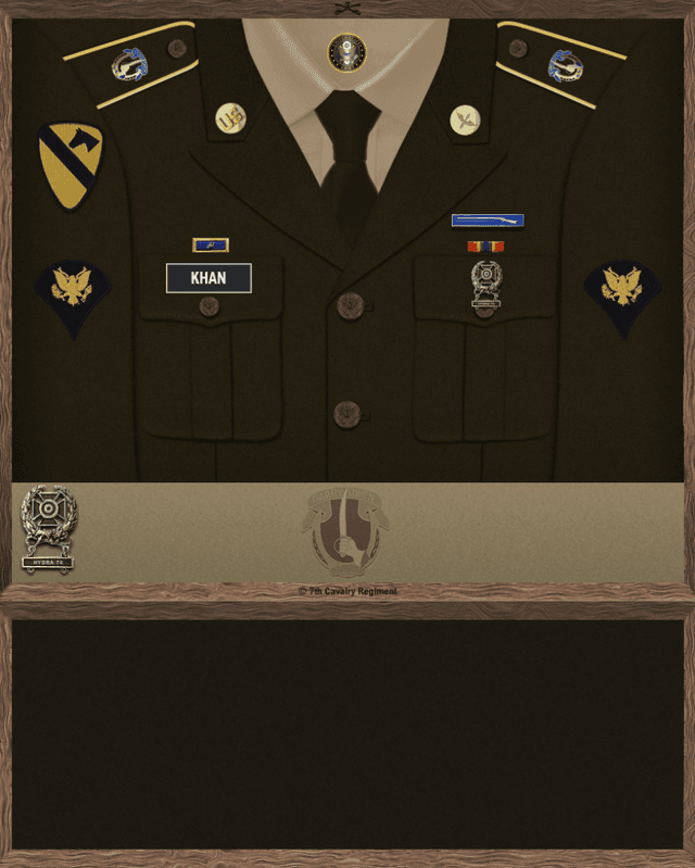 Ali Khan uniform