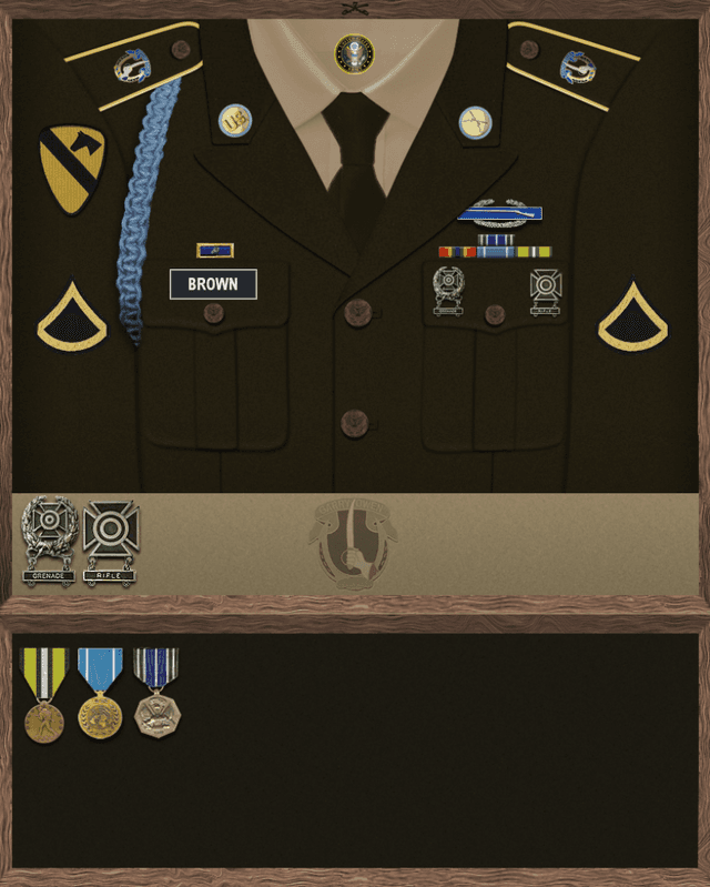 Robert Brown uniform