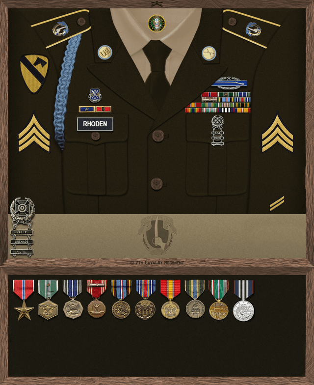 Jim Rhoden uniform