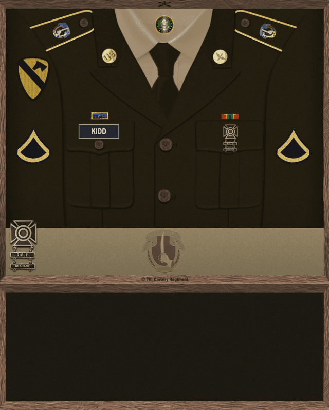 Jackie Dalton Kidd uniform