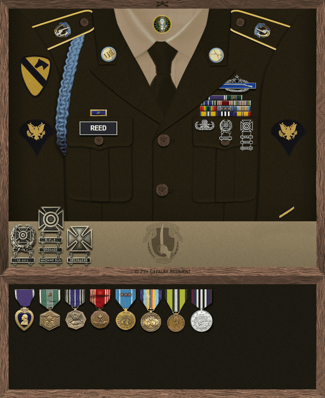 Joey Henry Reed uniform