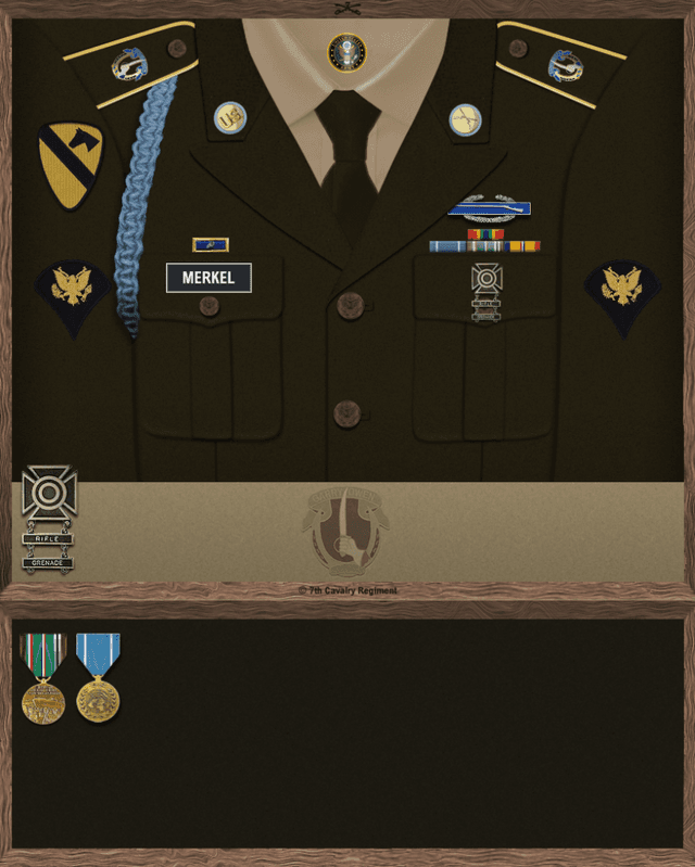 Steven Merkel uniform
