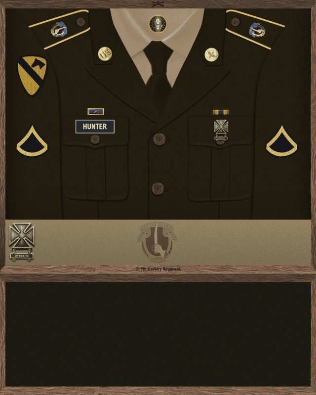 Michael Hunter uniform