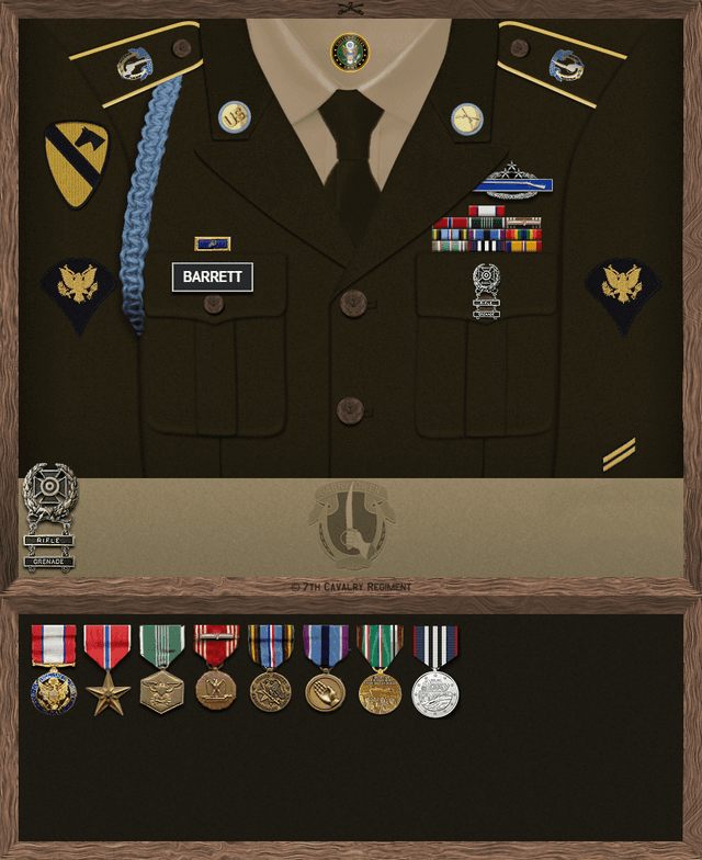 Jake Henry Barrett uniform
