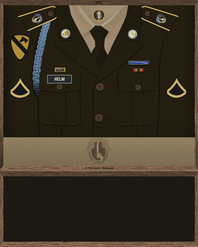 Cory Helm uniform