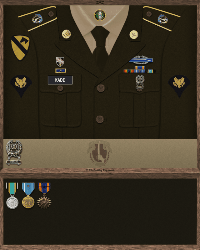 Ishmael Kade uniform