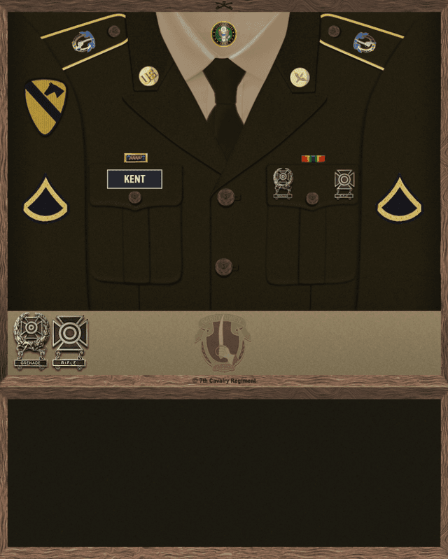 Rigel Alexander Kent uniform