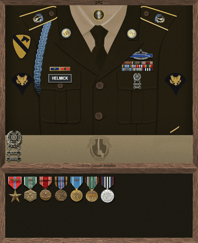 Aaron Helmick uniform