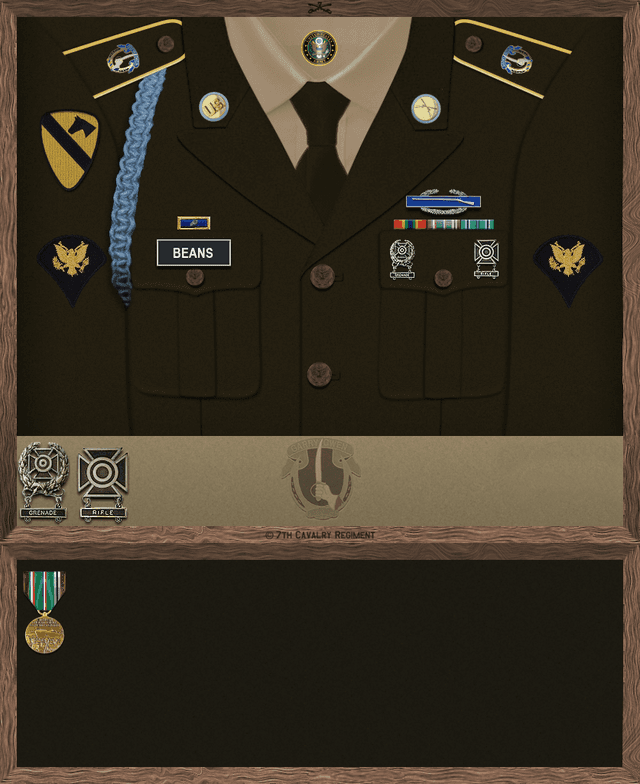 Frank Beans uniform