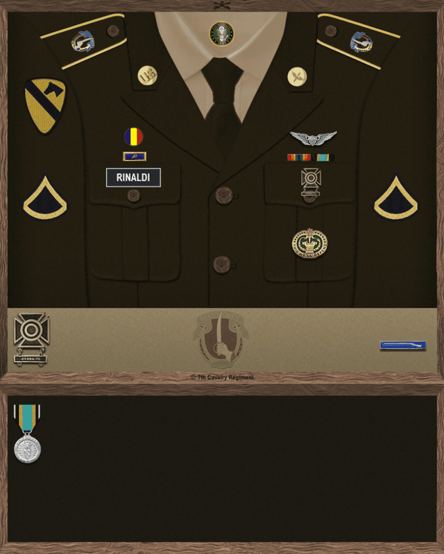 Carl Rinaldi uniform
