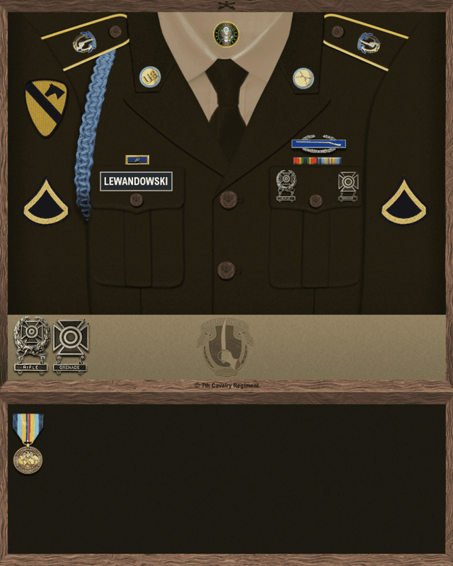 Matt Lewandowski uniform