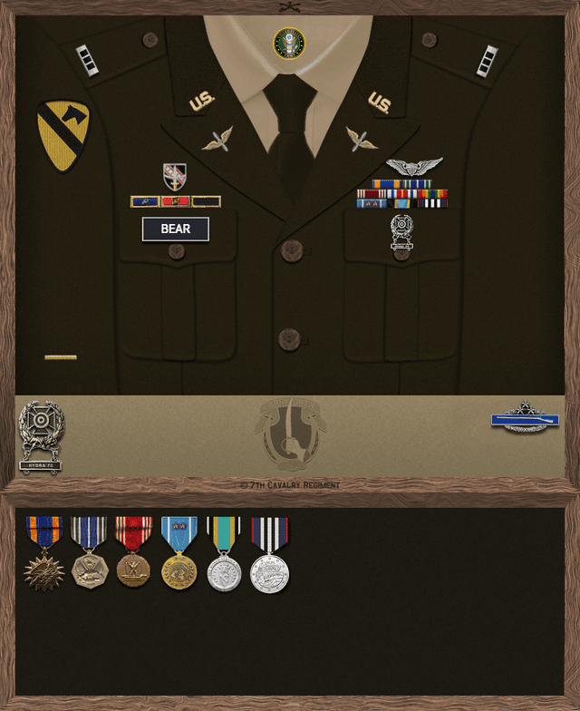 Brad Bear uniform