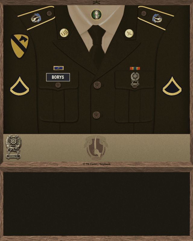 Crys Borys uniform