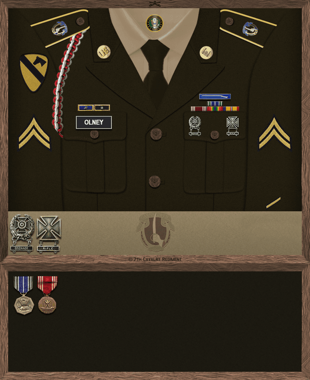Andrew Olney uniform